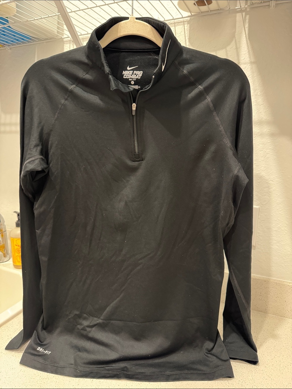 Nike Pro combat dri-fit Quarter-Zip Performance